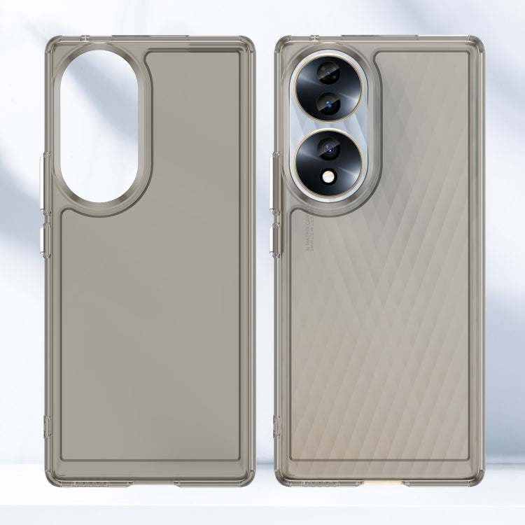 CANDY Zadný obal pre Honor 70 - sivý