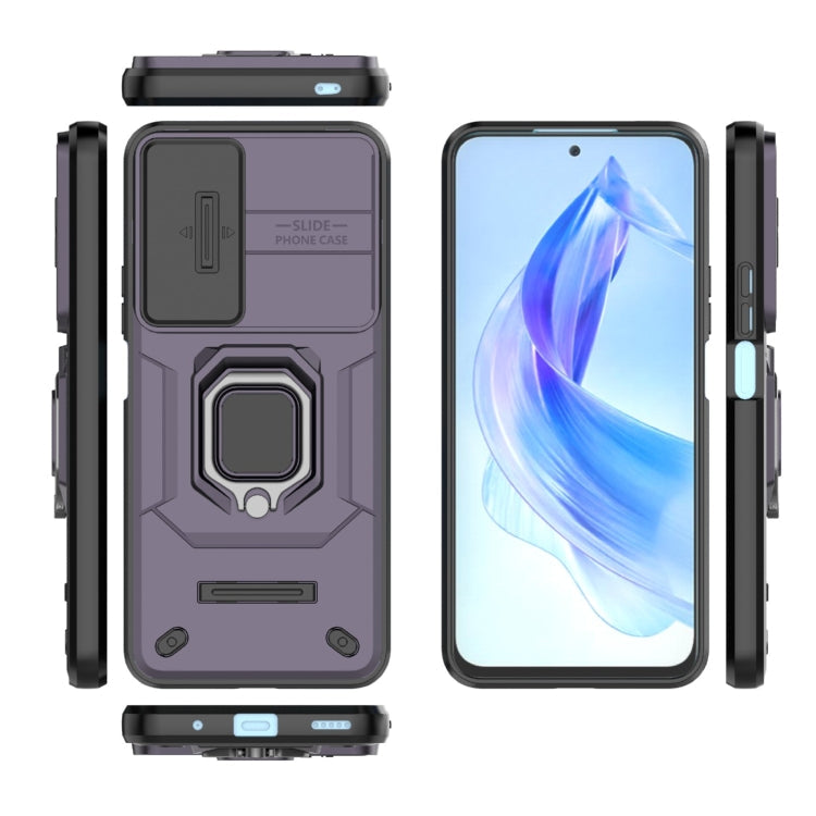 HOLDER ARMOR Tvrdený kryt pre Honor 90 Lite 5G - fialový