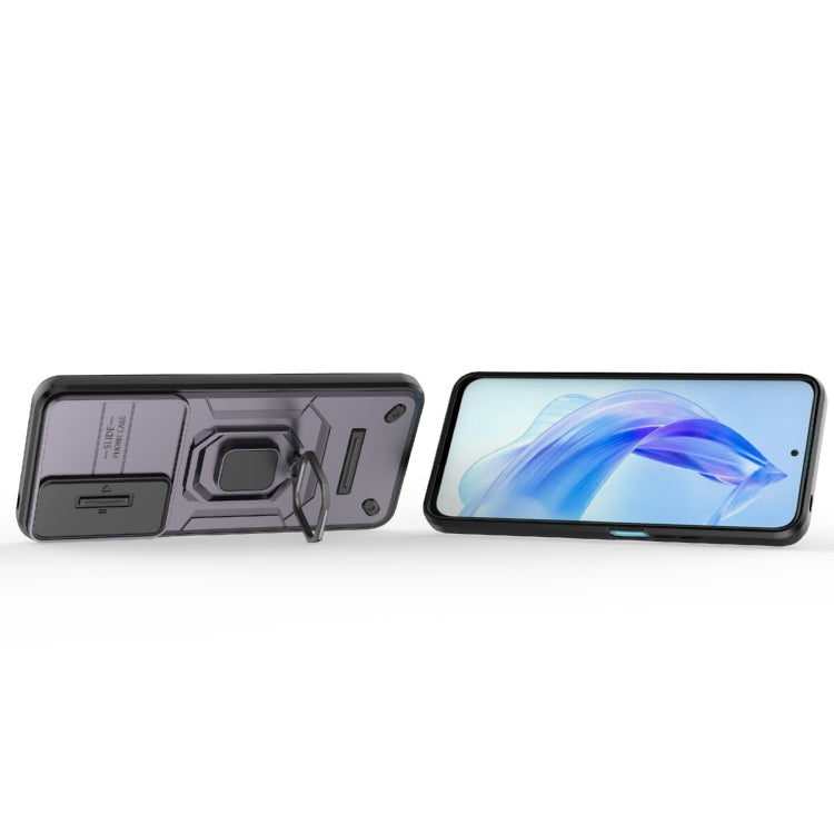 HOLDER ARMOR Tvrdený kryt pre Honor 90 Lite 5G - fialový