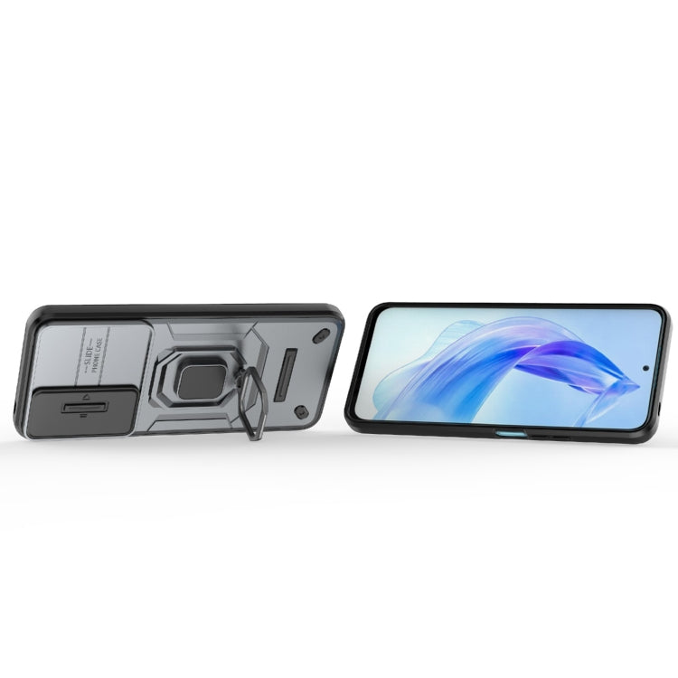 HOLDER ARMOR Tvrdený kryt pre Honor 90 Lite 5G - sivý