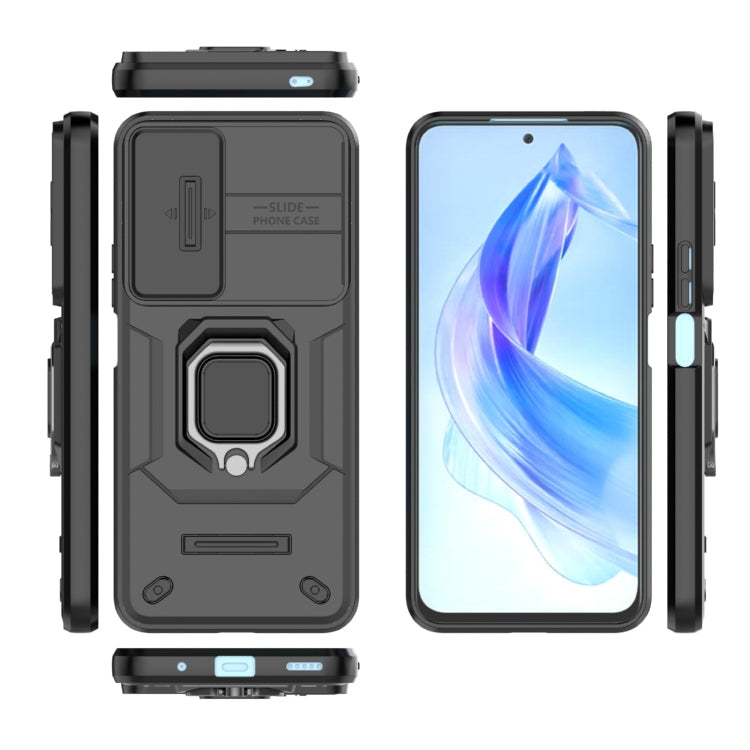 HOLDER ARMOR Tvrdený kryt pre Honor 90 Lite 5G - čierny