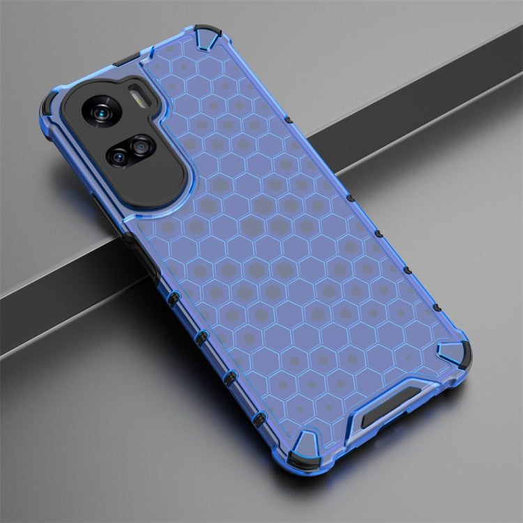 HONEYCOMB Tvrdený kryt pre Honor 90 Lite 5G - modrý