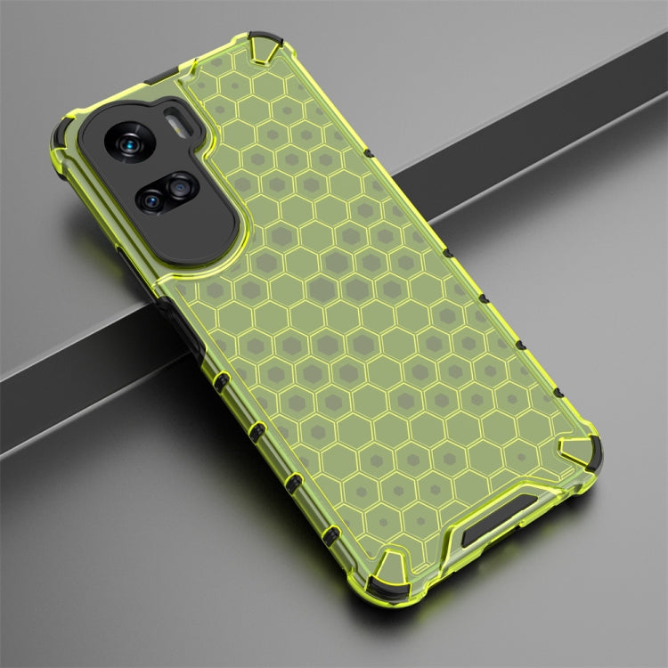 HONEYCOMB Tvrdený kryt pre Honor 90 Lite 5G - zelený