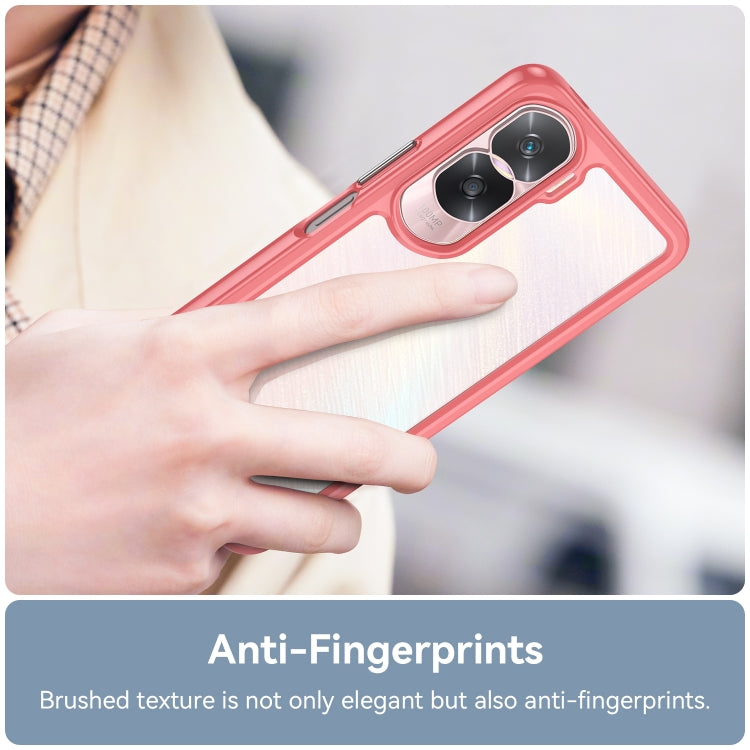 ACRYLIC Zadný kryt pre Honor 90 Lite 5G - červený