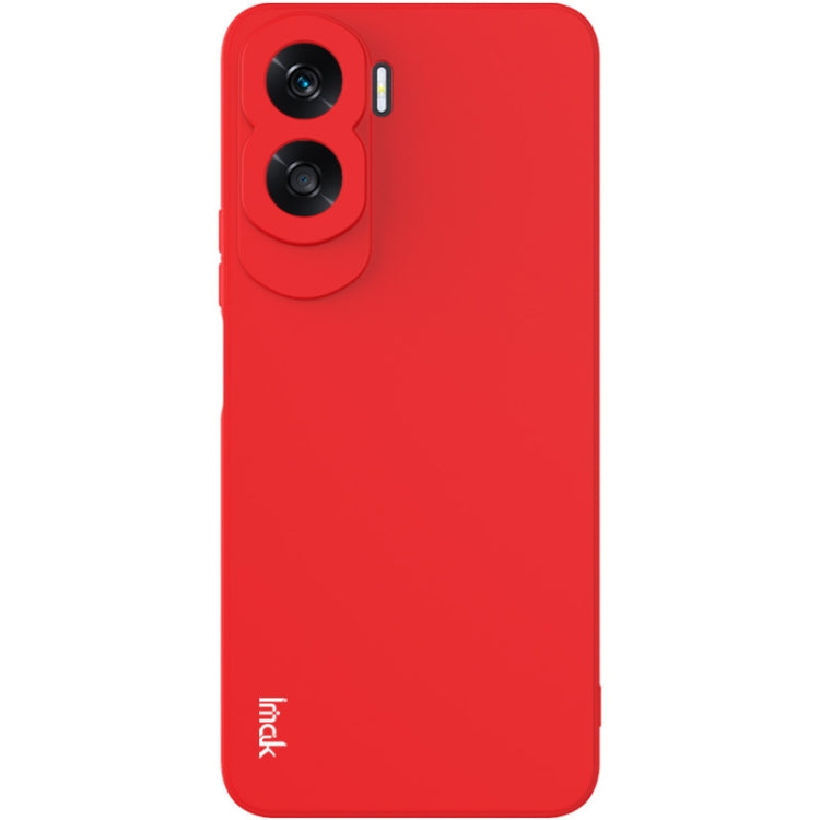 MATT Silikónový obal pre Honor 90 Lite 5G - červený