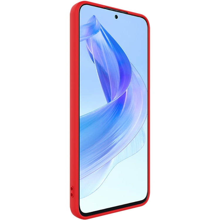MATT Silikónový obal pre Honor 90 Lite 5G - červený