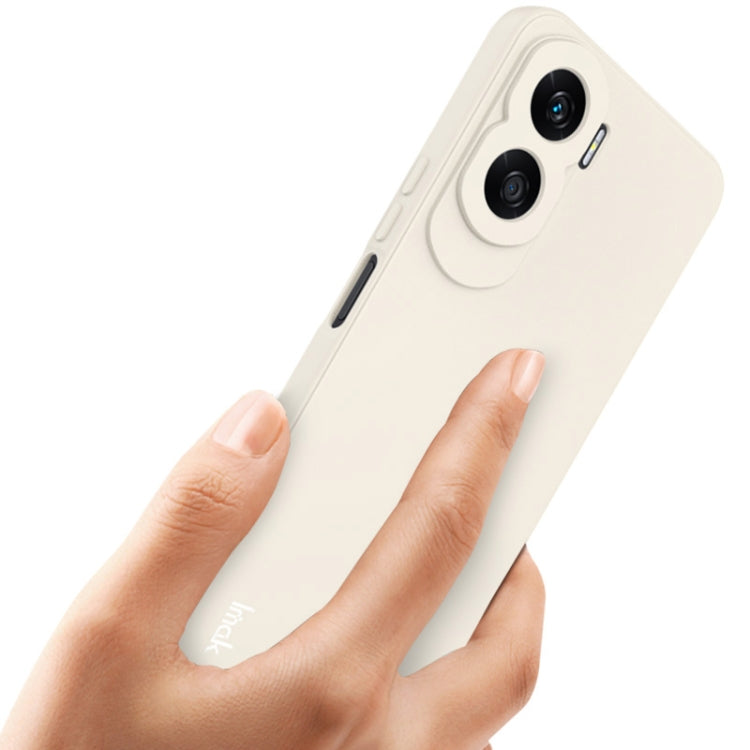 MATT Silikónový obal pre Honor 90 Lite 5G - biely