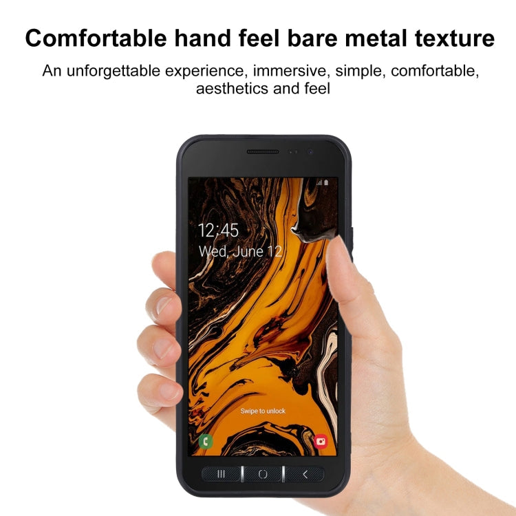 MATT Silikónový obal pre Samsung Galaxy Xcover 4 / 4s - čierny