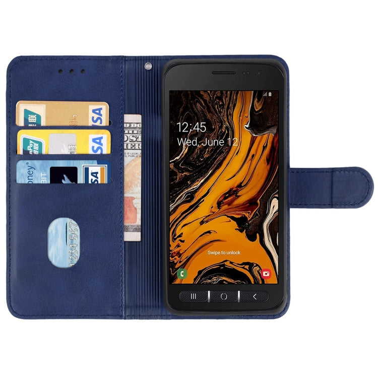 SOLID Knižkové puzdro pre Samsung Galaxy Xcover 4 / 4s - modré