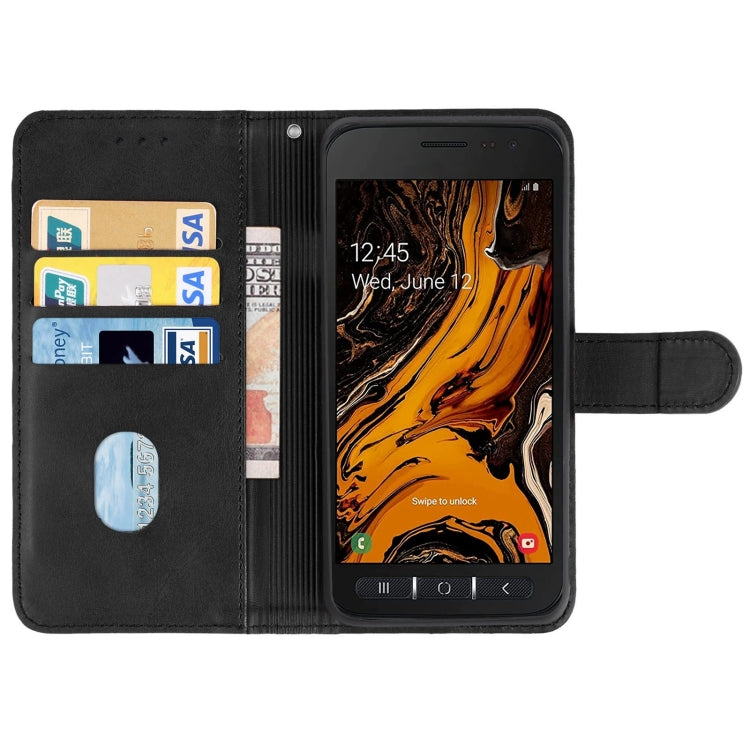 SOLID Knižkové puzdro pre Samsung Galaxy Xcover 4 / 4s - čierne