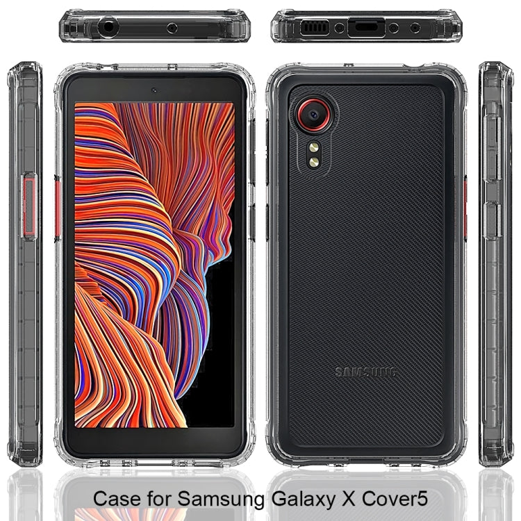 ACRYLIC Zadný kryt pre Samsung Galaxy Xcover 5 - priesvitný