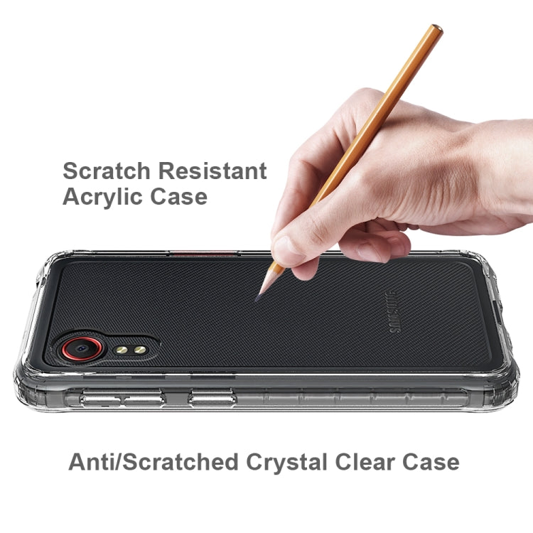 ACRYLIC Zadný kryt pre Samsung Galaxy Xcover 5 - priesvitný