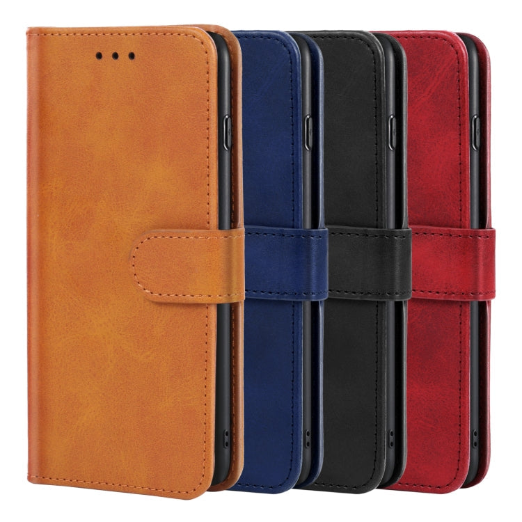 SOLID Knižkové puzdro pre Samsung Galaxy Xcover 5 - červené