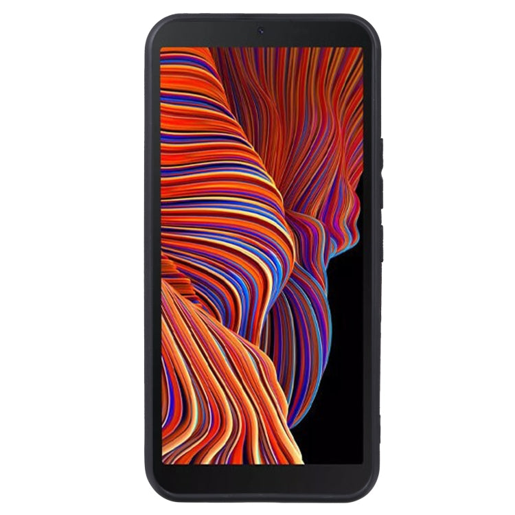 MATT Silikónový obal pre Samsung Galaxy Xcover 5 - čierny