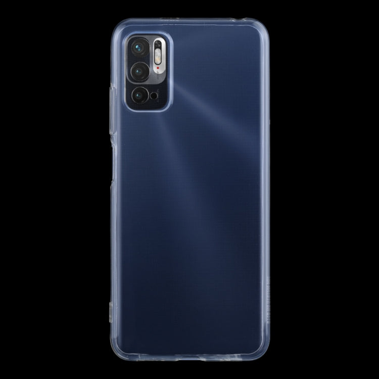 TRANSPARENTNÝ Silikónový obal pre Xiaomi Redmi Note 10 5G - priesvitný
