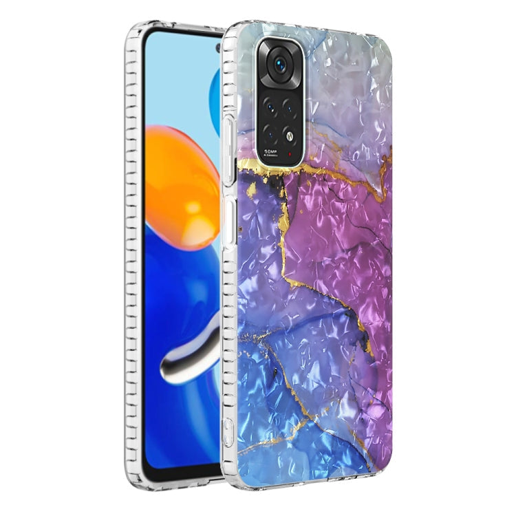 MARBLE Zadný kryt pre Xiaomi Redmi Note 11 / Note 11S - fialový