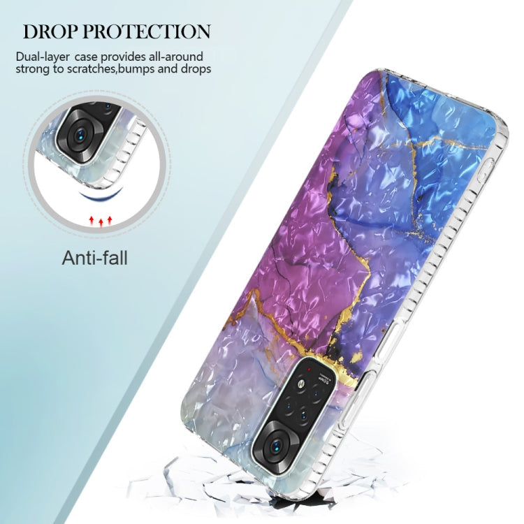 MARBLE Zadný kryt pre Xiaomi Redmi Note 11 / Note 11S - fialový