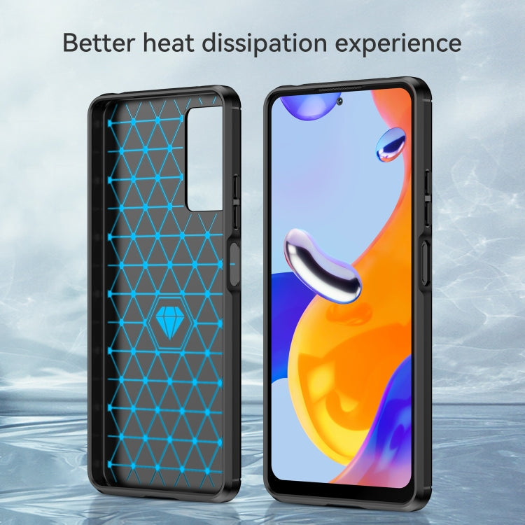 CARBON Zadný obal pre Xiaomi Redmi Note 11 Pro 5G / Note 11 Pro - čierny