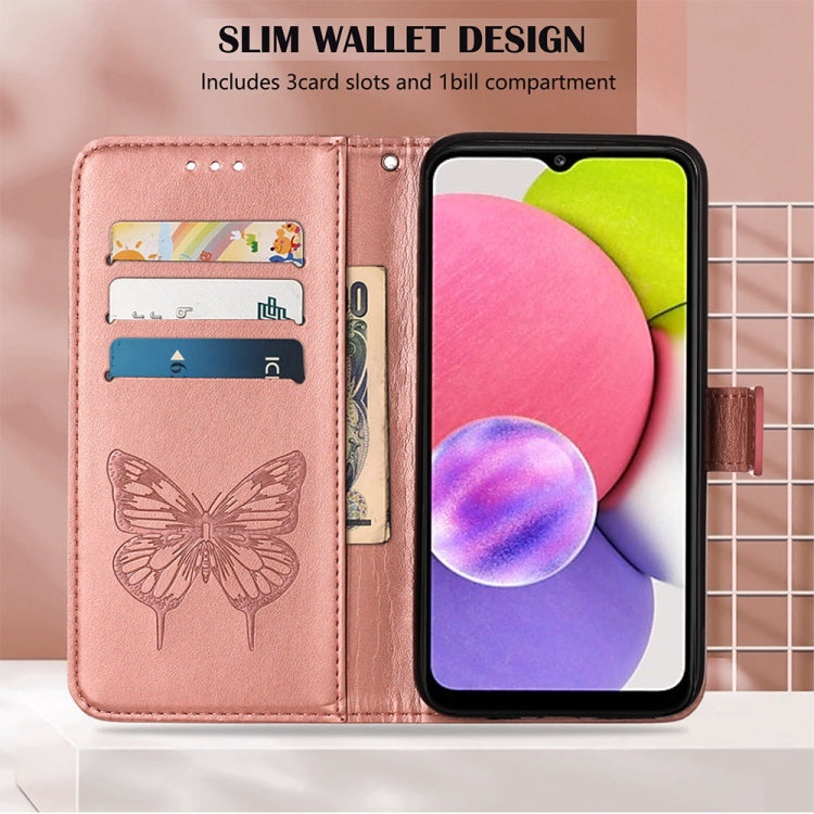 BUTTERFLY Knižkové puzdro pre Xiaomi Redmi 10C - ružové