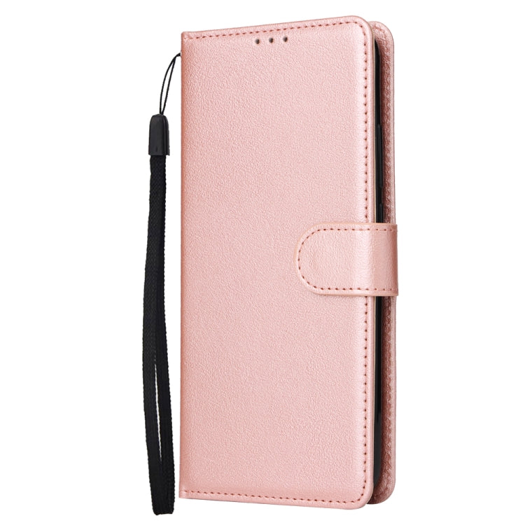 SOLID Knižkové puzdro pre Xiaomi Redmi 10C - ružové