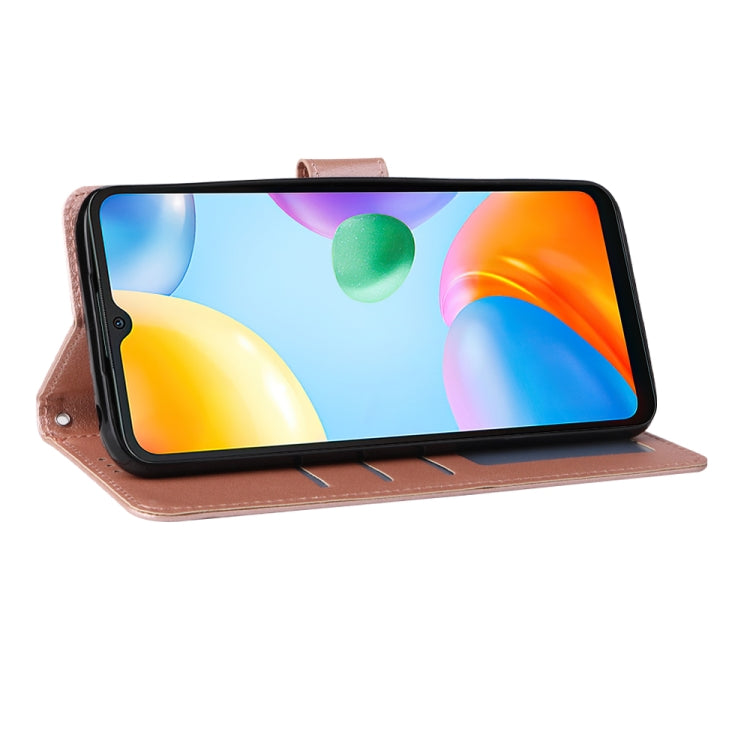 SOLID Knižkové puzdro pre Xiaomi Redmi 10C - ružové