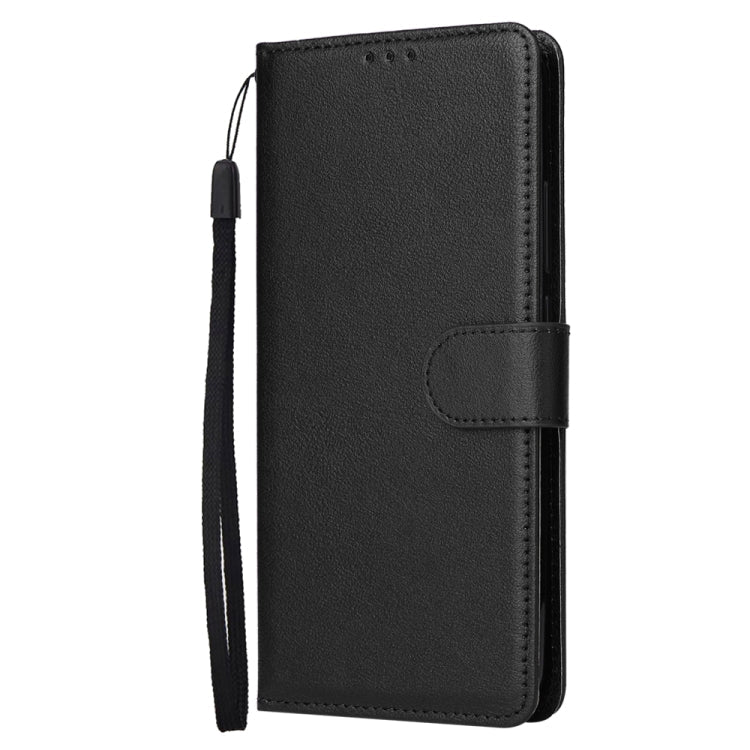 SOLID Knižkové puzdro pre Xiaomi Redmi 10C - čierne