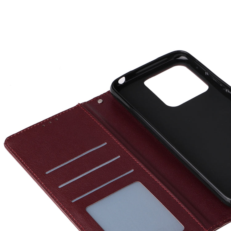SOLID Knižkové puzdro pre Xiaomi Redmi 10C - čierne