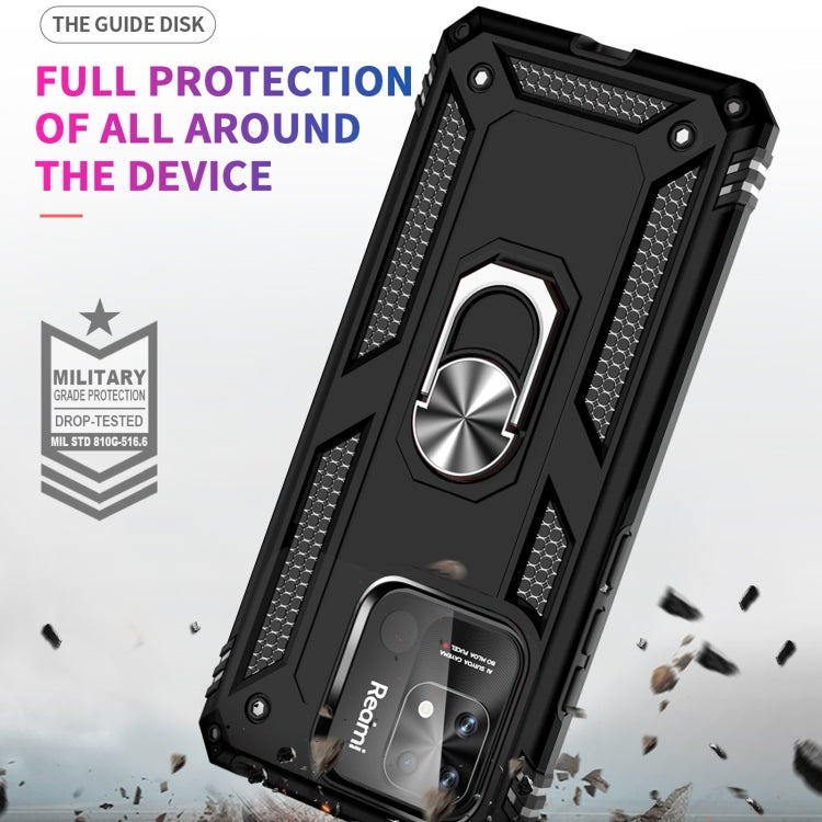 RING ARMOR Tvrdený kryt pre Xiaomi Redmi 10C - čierny