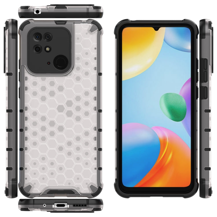 HONEYCOMB Tvrdený kryt pre Xiaomi Redmi 10C - biely