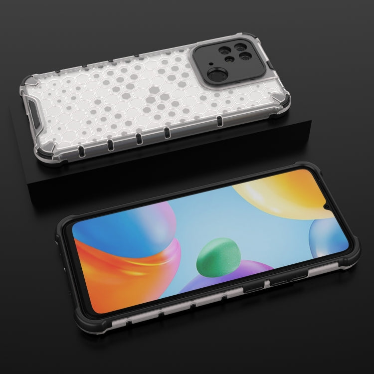 HONEYCOMB Tvrdený kryt pre Xiaomi Redmi 10C - biely