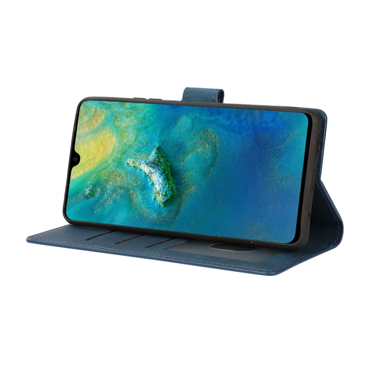 CALF Knižkové puzdro pre Xiaomi Redmi Note 10 Pro - modré