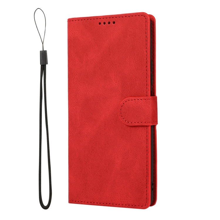 CALF Knižkové puzdro pre Xiaomi Redmi Note 10 Pro - červené