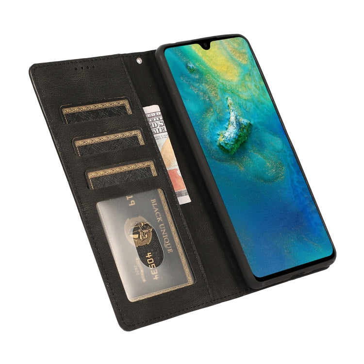 CALF Knižkové puzdro pre Xiaomi Redmi Note 10 Pro - čierne