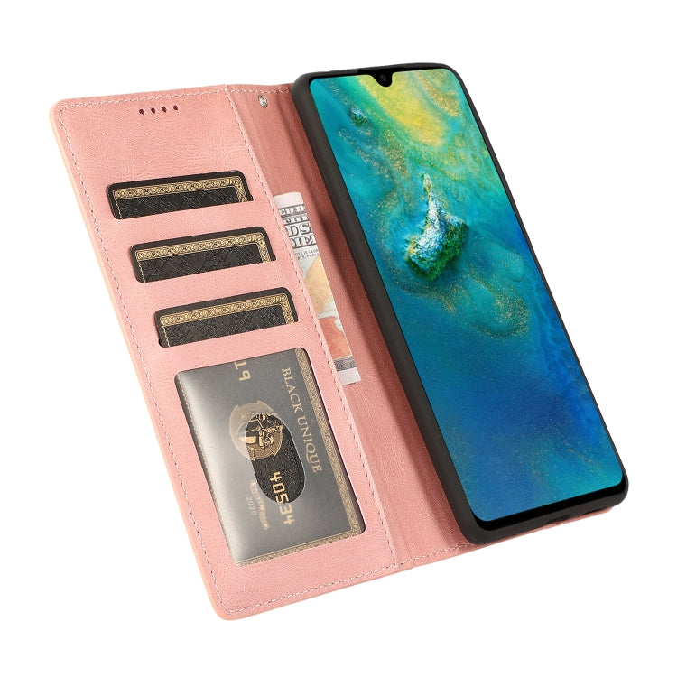 CALF Knižkové puzdro pre Xiaomi Redmi Note 10 Pro - ružové