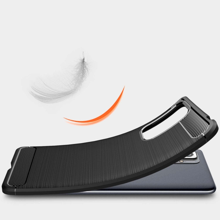 CARBON Zadný obal pre Xiaomi Redmi Note 10 Pro - čierny