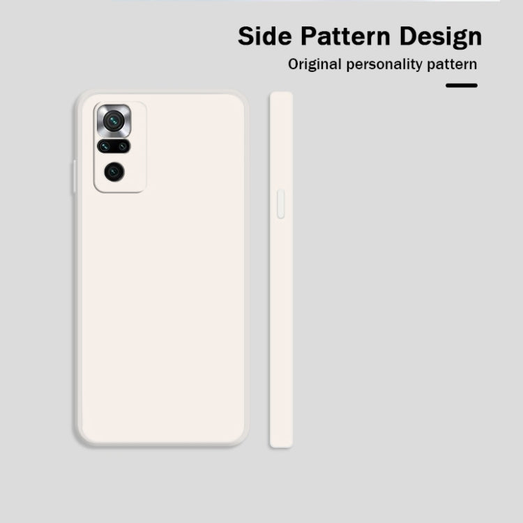 MATT Silikónový obal pre Xiaomi Redmi Note 10 Pro - modrý