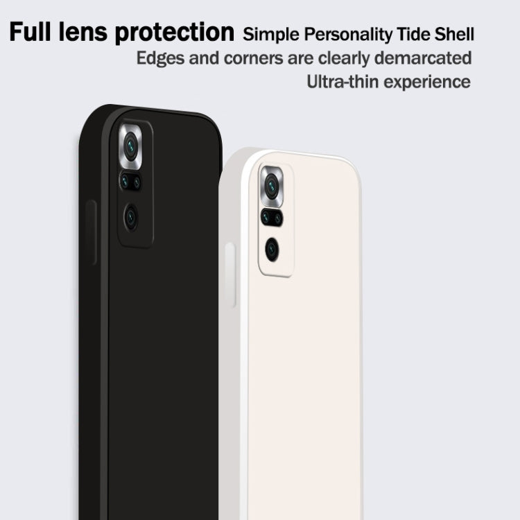 MATT Silikónový obal pre Xiaomi Redmi Note 10 Pro - modrý