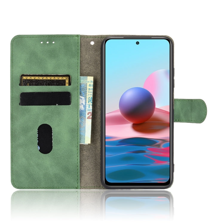 SOLID Knižkové puzdro pre Xiaomi Redmi Note 10 / Note 10S - zelené