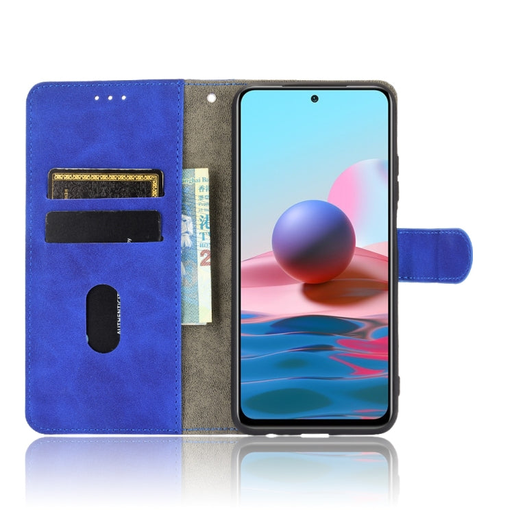 SOLID Knižkové puzdro pre Xiaomi Redmi Note 10 / Note 10S - modré
