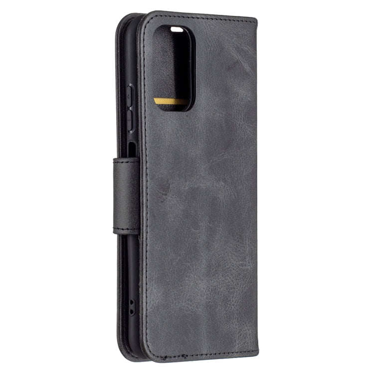 LAMBSKIN Knižkové puzdro pre Xiaomi Redmi Note 10 / Note 10S - čierne
