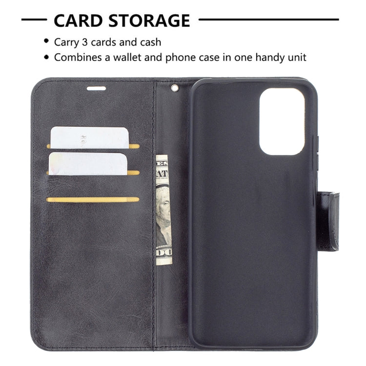 LAMBSKIN Knižkové puzdro pre Xiaomi Redmi Note 10 / Note 10S - čierne