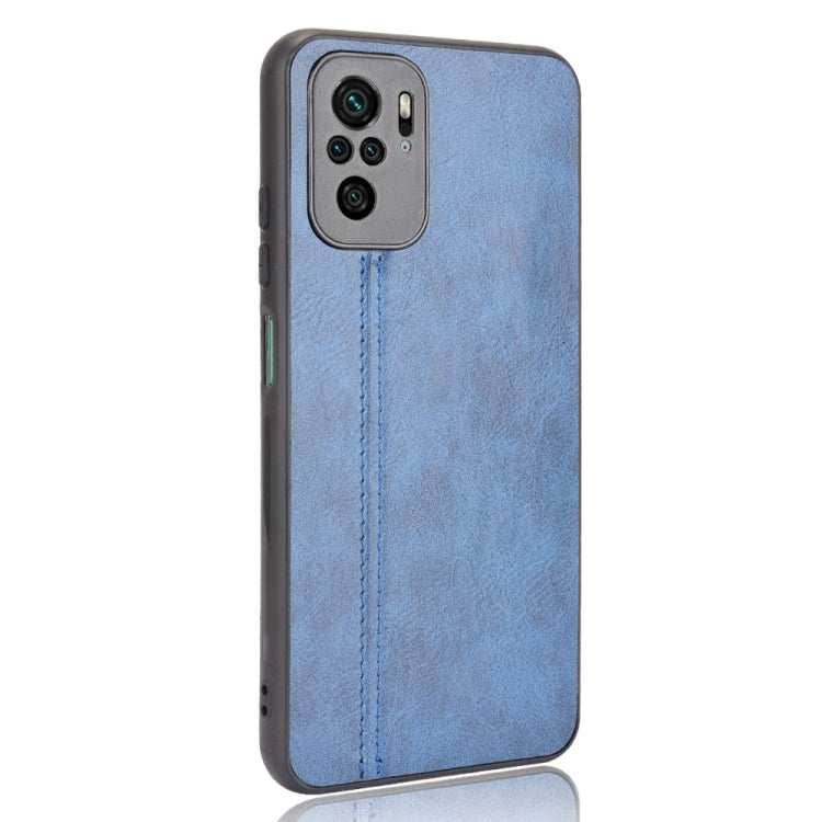 SEWING Zadný kryt pre Xiaomi Redmi Note 10 / Note 10S - modrý