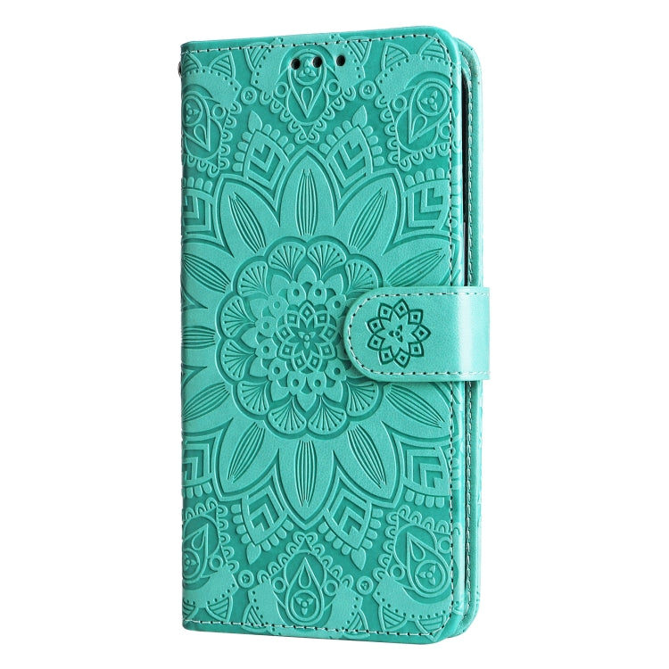 FLOWER Knižkové puzdro pre Xiaomi Redmi Note 10 5G - zelené
