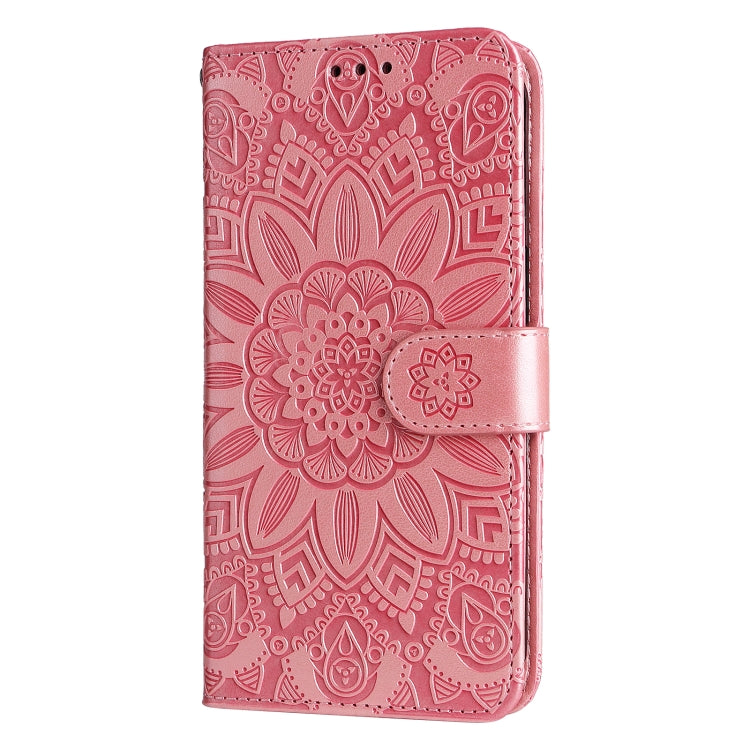 FLOWER Knižkové puzdro pre Xiaomi Redmi Note 10 5G - ružové