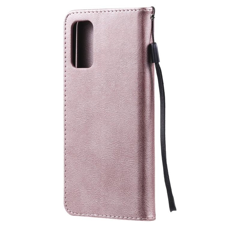 SOLID Knižkové puzdro pre Xiaomi Redmi Note 10 5G - ružové
