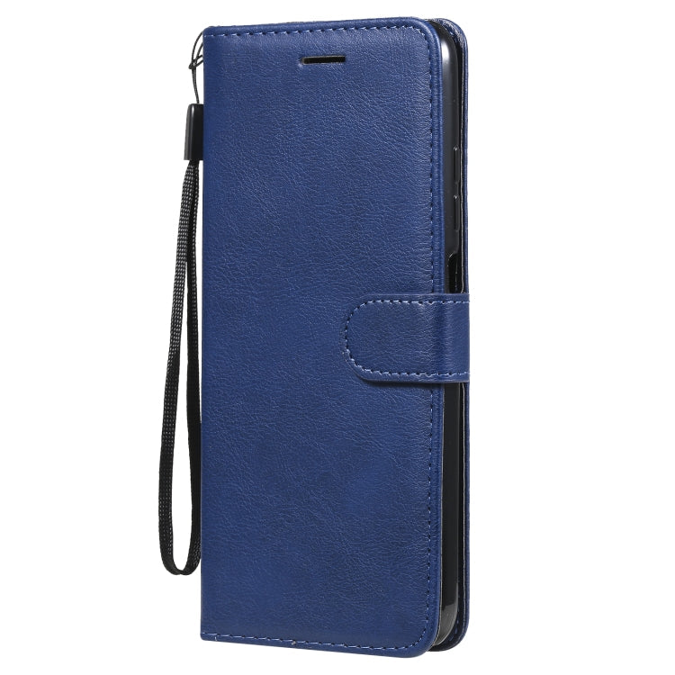 SOLID Knižkové puzdro pre Xiaomi Redmi Note 10 5G - modré