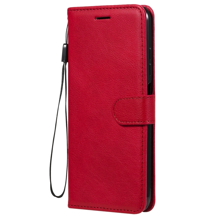 SOLID Knižkové puzdro pre Xiaomi Redmi Note 10 5G - červené