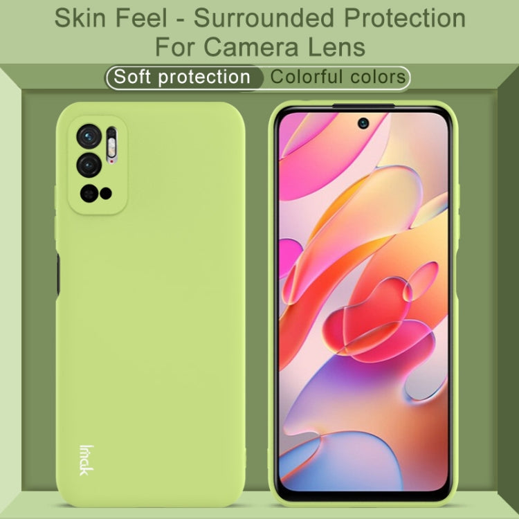 MATT Silikónový obal pre Xiaomi Redmi Note 10 5G - červený