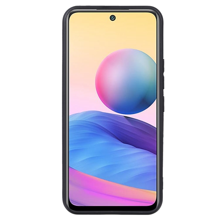 MATT Silikónový obal pre Xiaomi Redmi Note 10 5G - čierny