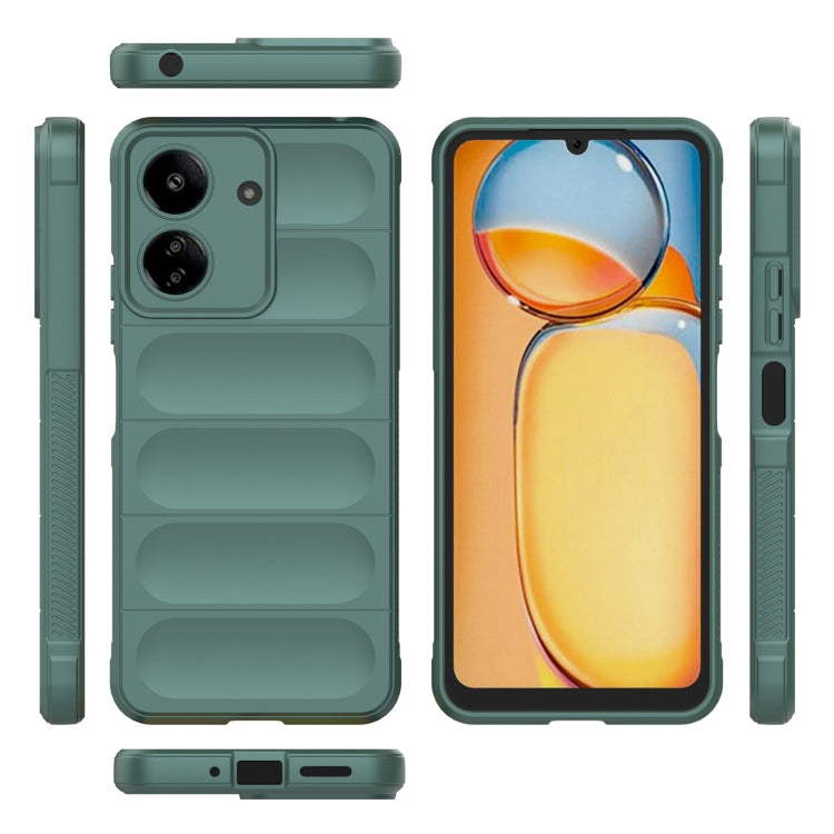 MAGIC Zadný kryt pre Xiaomi Redmi 13C - zelený